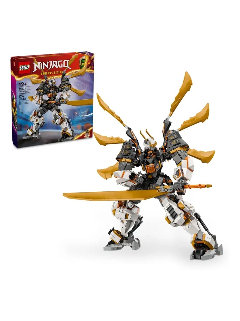 Ninjago Le dragon Titan de Cole Multicolore - Kiabi