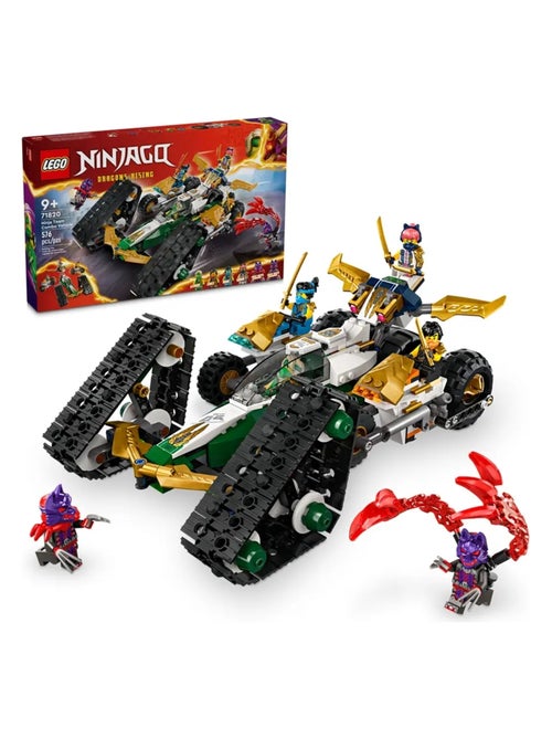 Ninjago Le véhicule combiné de l'équipe des ninjas - Kiabi