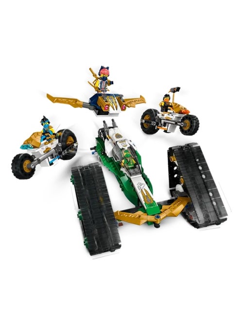 Ninjago Le véhicule combiné de l'équipe des ninjas - Kiabi