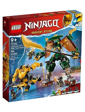 Ninjago L'équipe de robots des ninjas Lloyd et Arin