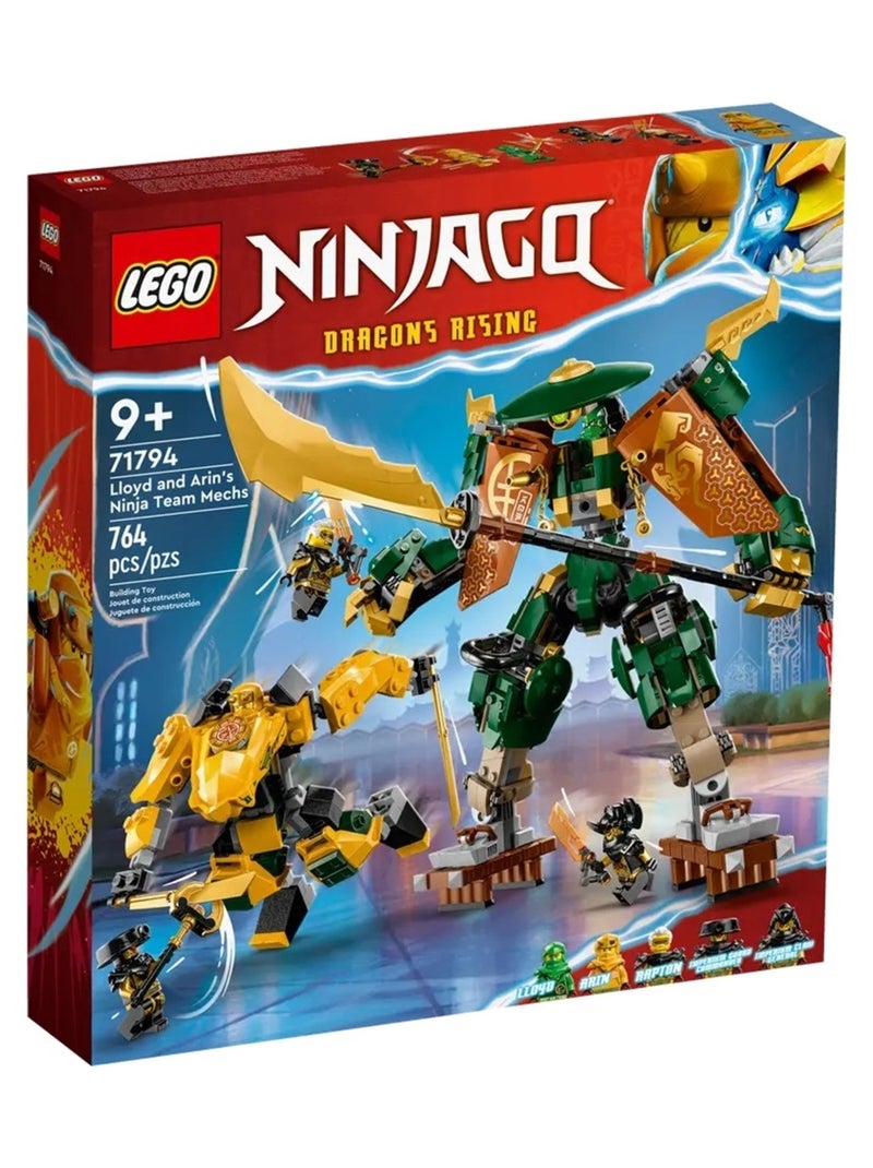 Ninjago L'équipe de robots des ninjas Lloyd et Arin Multicolore - Kiabi