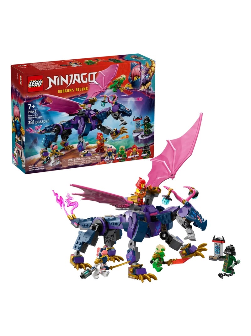 Ninjago Rontu le Maître Dragon Multicolore - Kiabi