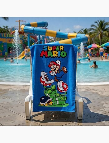Nintendo - Serviette polyester Mario