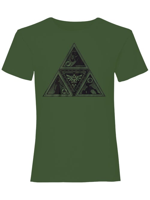 Nintendo - T-shirt TRIFORCE - Kiabi