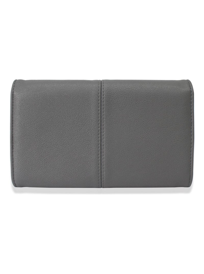 NO NAME - PORTEFEUILLE COMPAGNON ABUTILON Gris - Kiabi