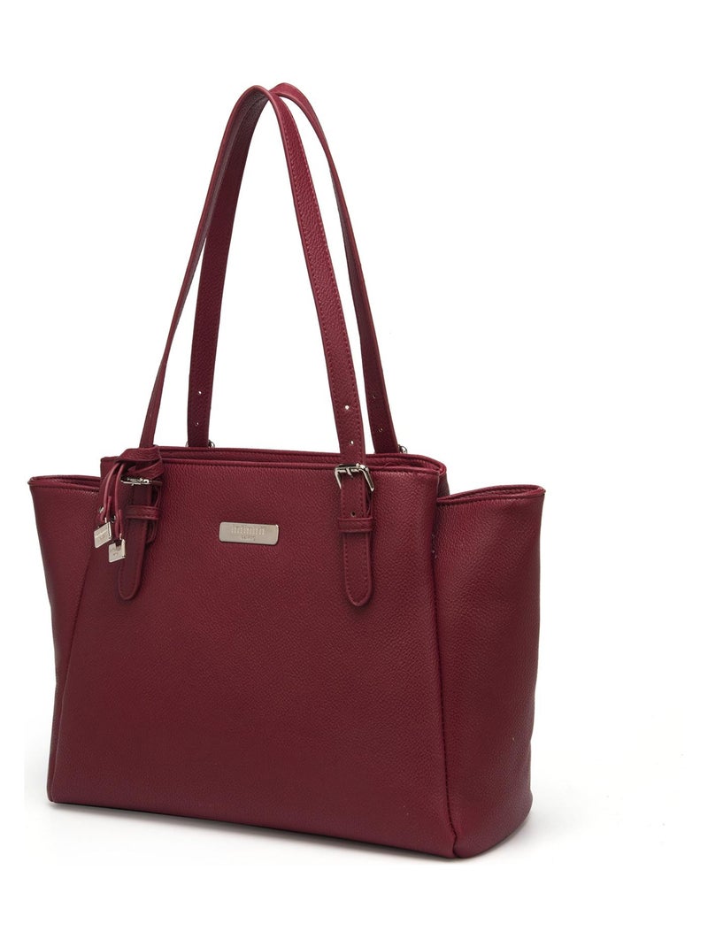 NO NAME - SAC A MAIN AGAPANTHE Bordeaux - Kiabi