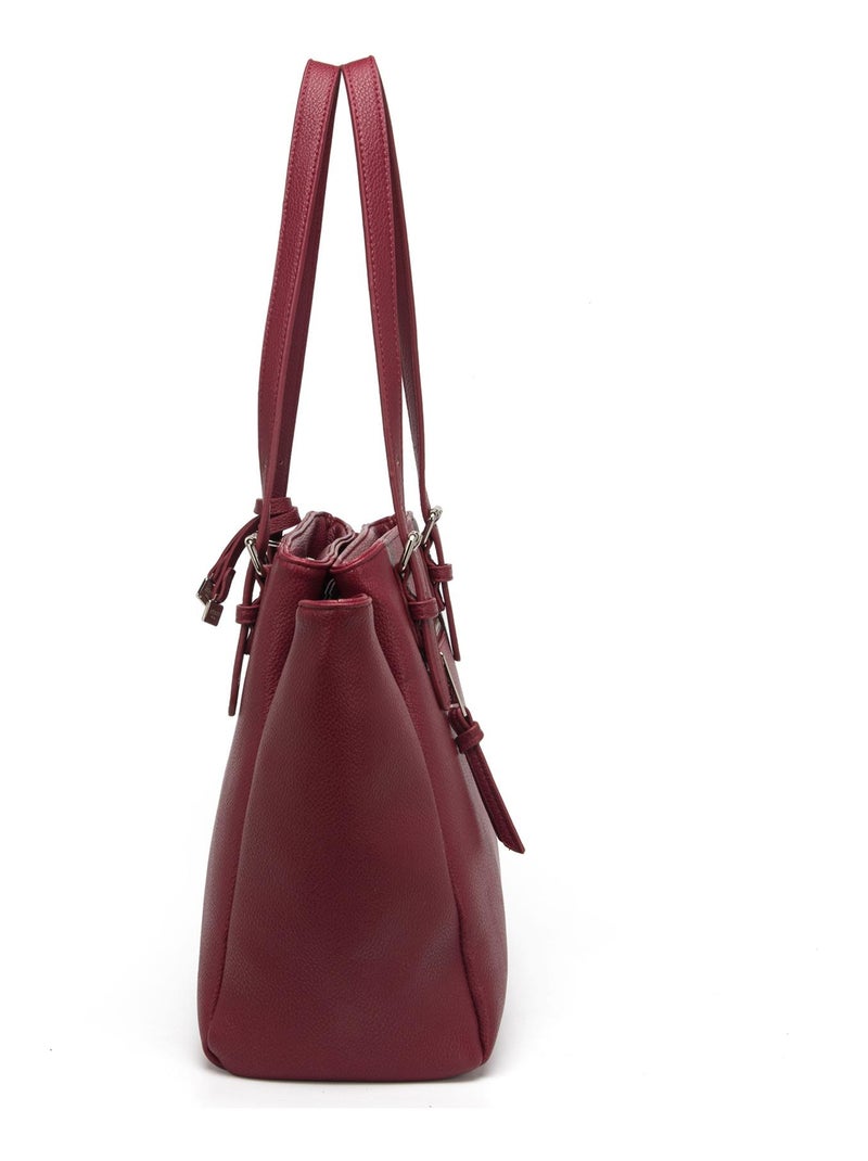 NO NAME - SAC A MAIN AGAPANTHE Bordeaux - Kiabi