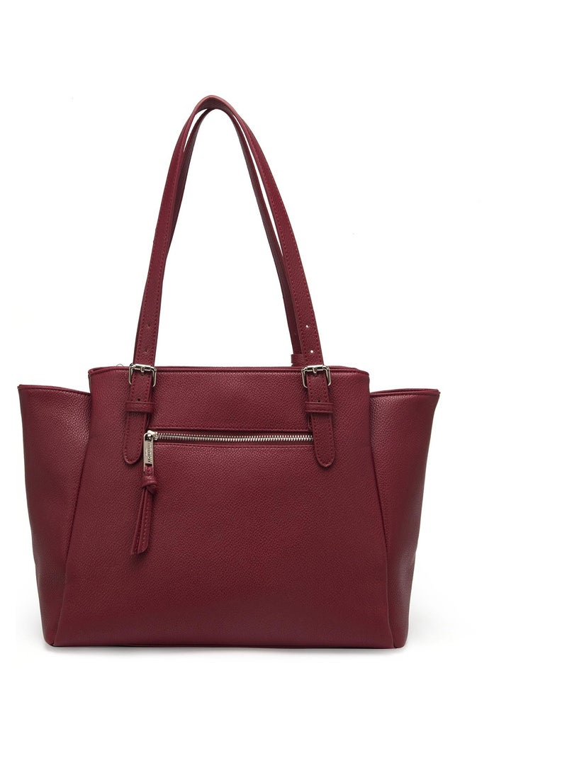 NO NAME - SAC A MAIN AGAPANTHE Bordeaux - Kiabi