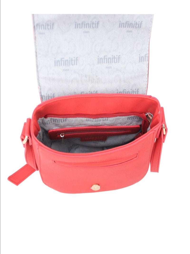 NO NAME - SAC A MAIN BIDENS Rouge - Kiabi