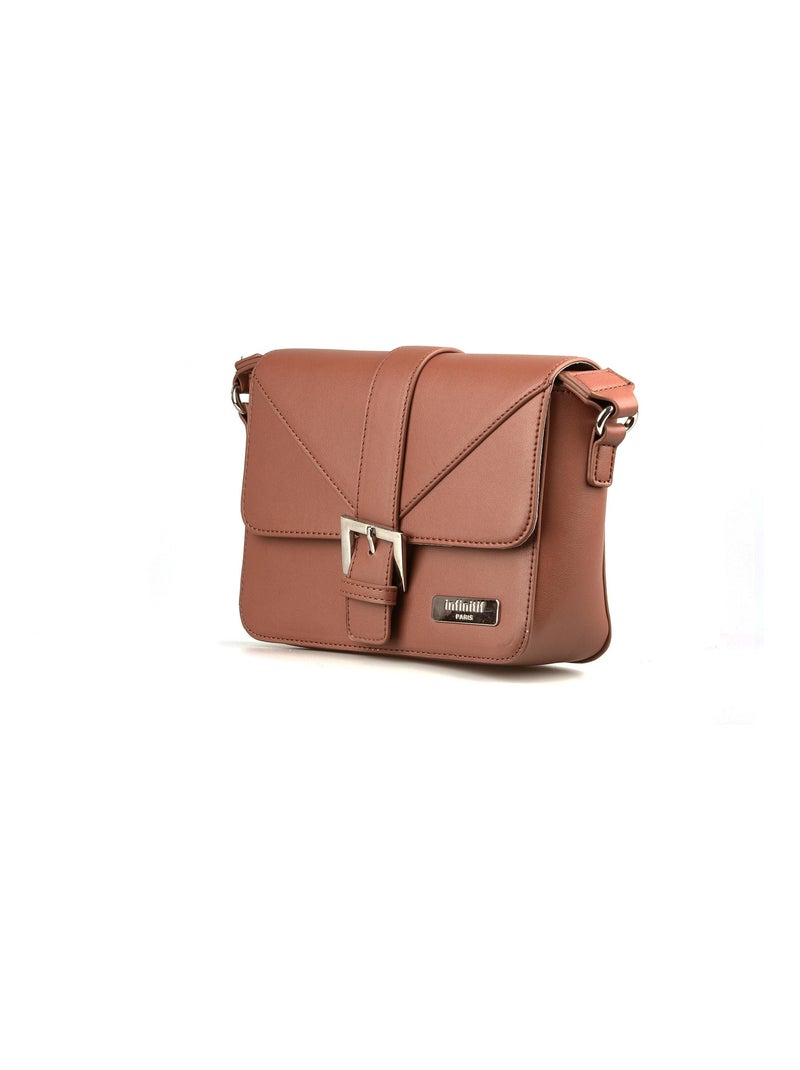 NO NAME - SAC A MAIN BOSSUELLE Marron - Kiabi