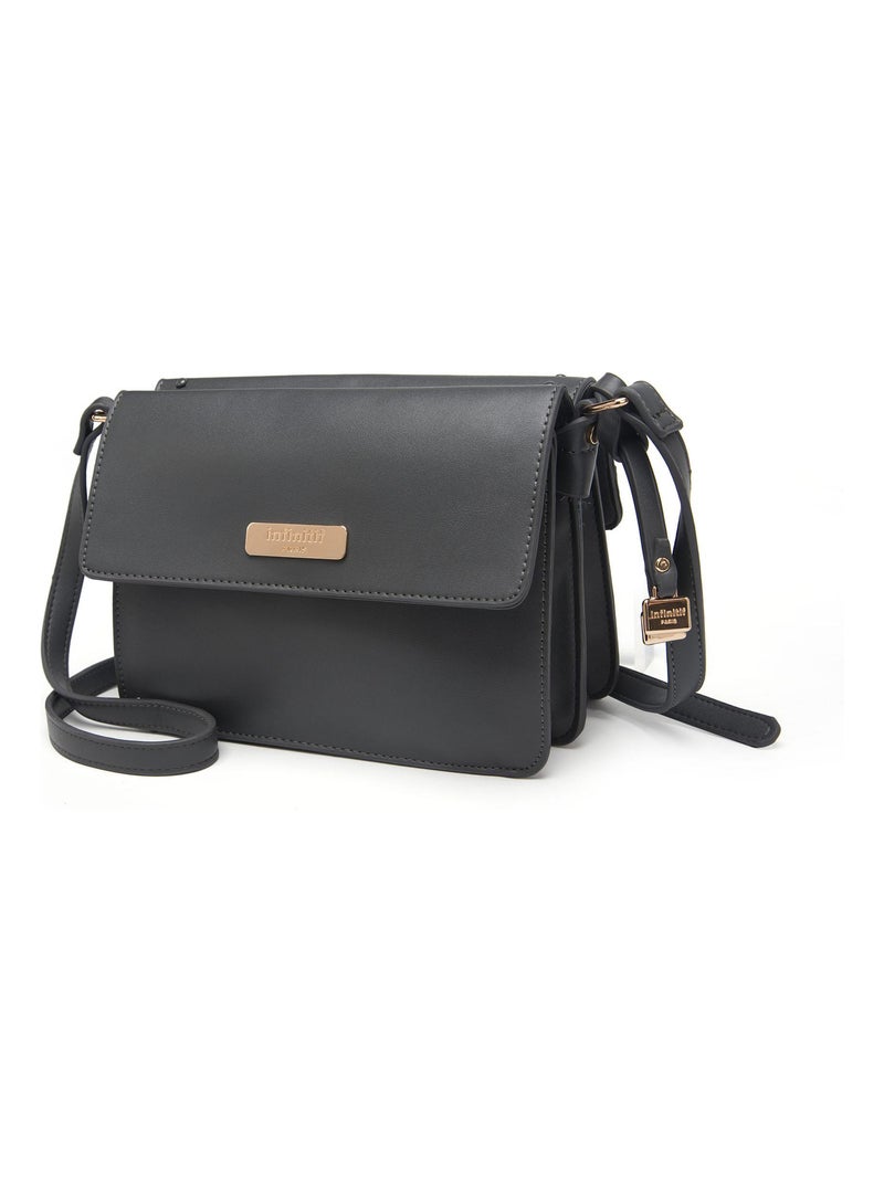 NO NAME - SAC A MAIN CAMÉLIA Gris - Kiabi