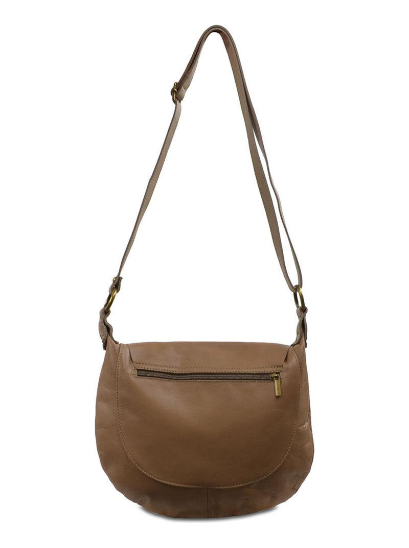 NO NAME - SAC A MAIN CHRISTA Taupe - Kiabi