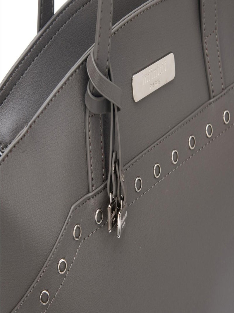 NO NAME - SAC A MAIN CORONILLE Gris - Kiabi