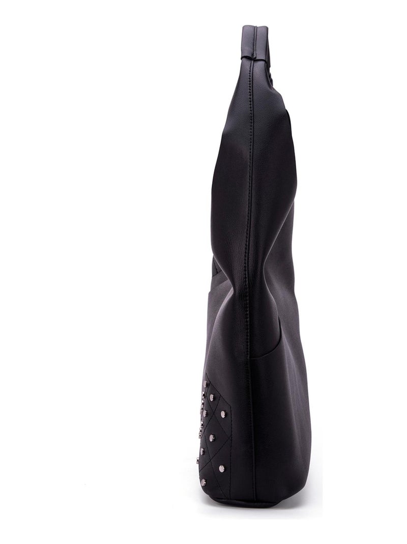 NO NAME - SAC A MAIN CROCUS Noir - Kiabi