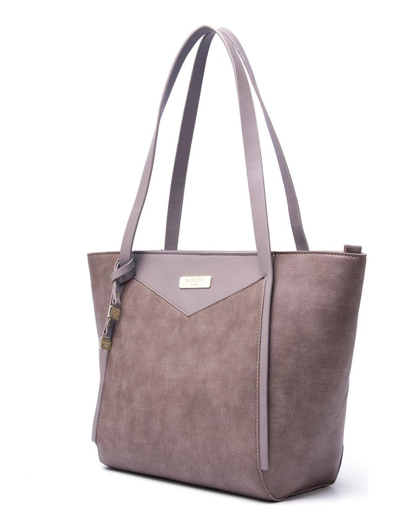 NO NAME - SAC A MAIN GIROFLEE Marron - Kiabi