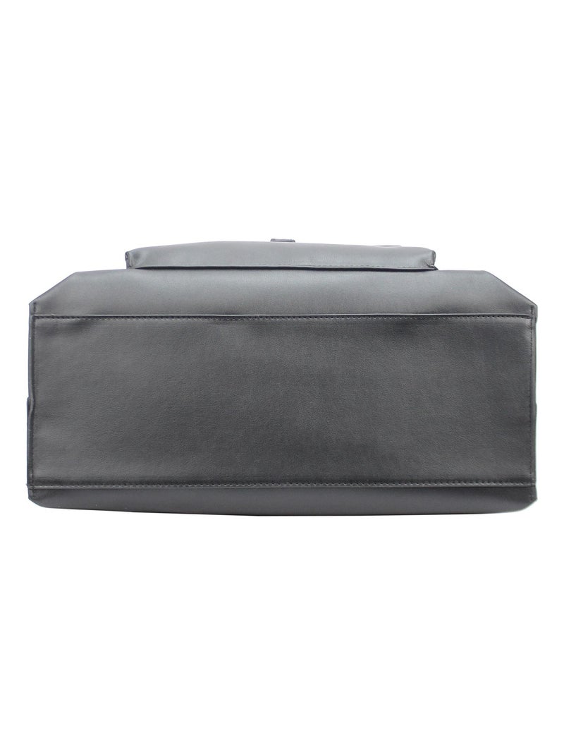 NO NAME - SAC A MAIN LIS Noir - Kiabi