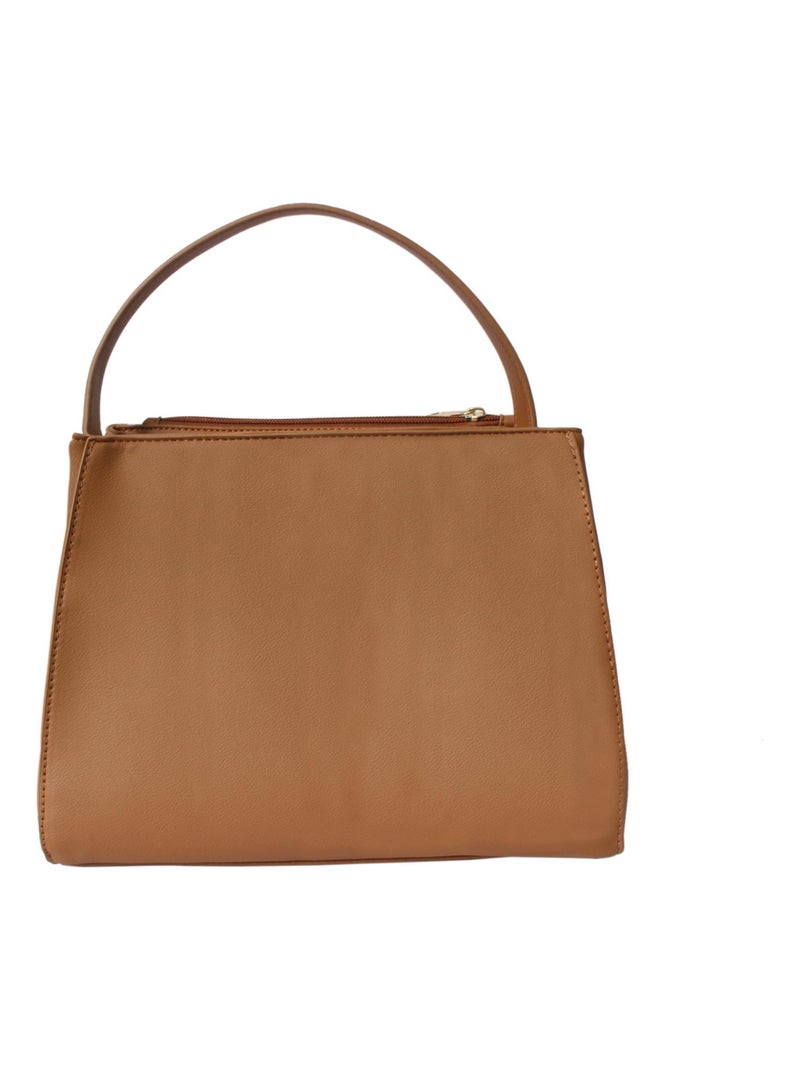 NO NAME - SAC A MAIN PERVENCHE Marron - Kiabi