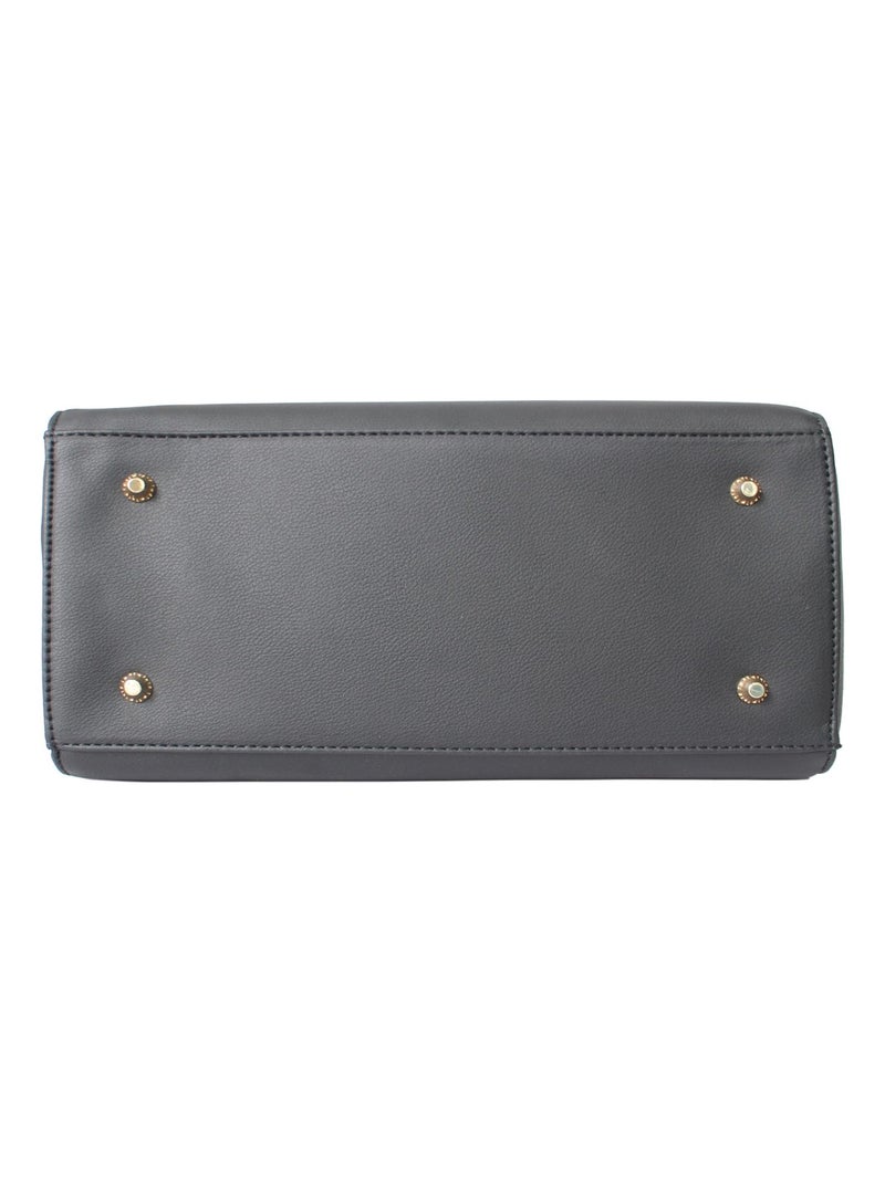 NO NAME - SAC A MAIN PERVENCHE Noir - Kiabi