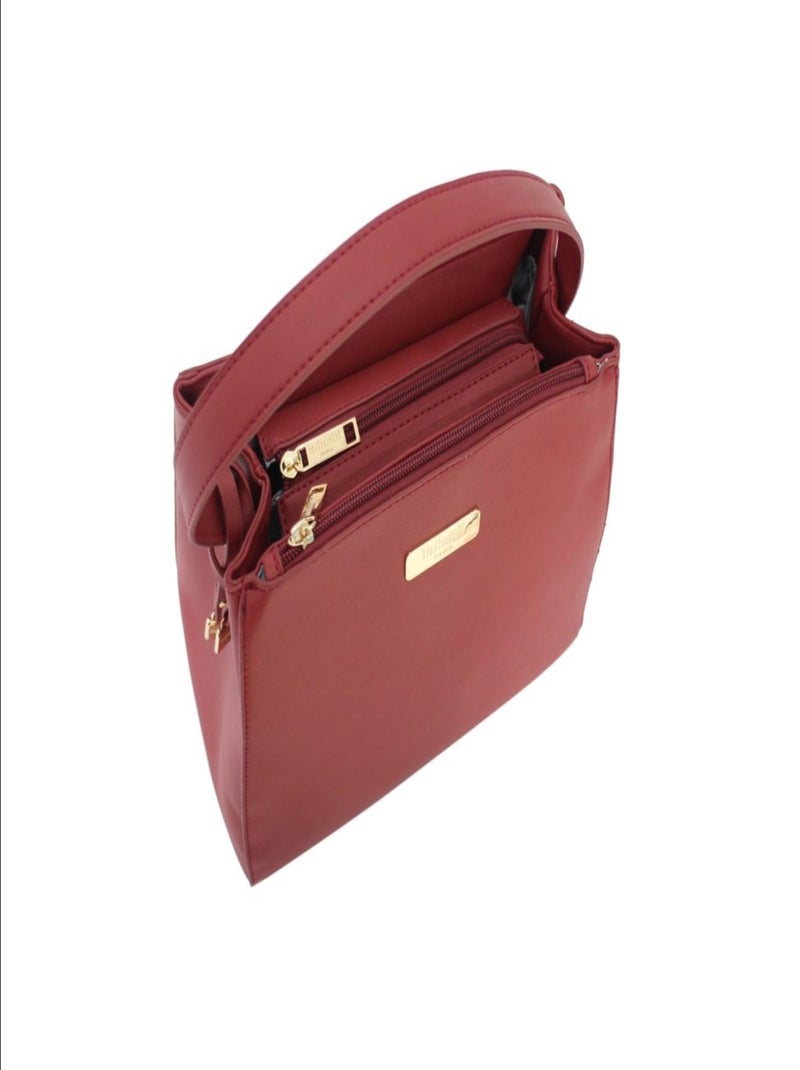 NO NAME - SAC A MAIN PERVENCHE Rouge - Kiabi