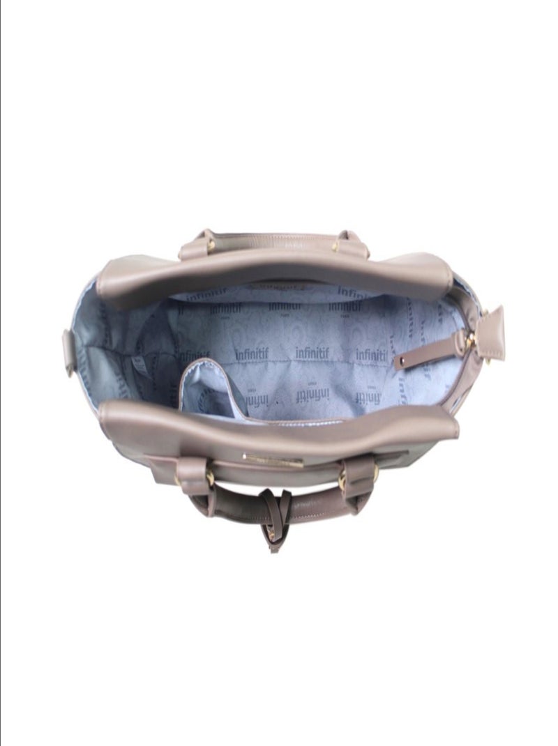 NO NAME - SAC A MAIN PETUNIA Gris - Kiabi