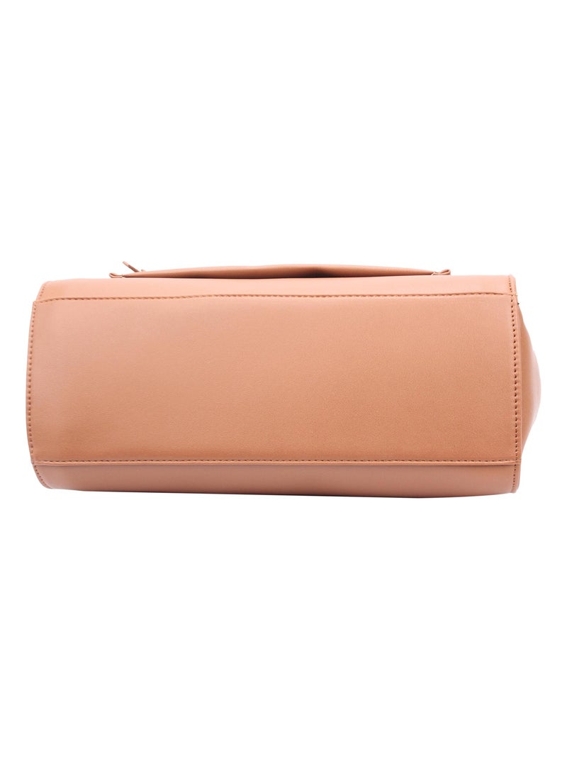 NO NAME - SAC A MAIN PETUNIA Marron - Kiabi