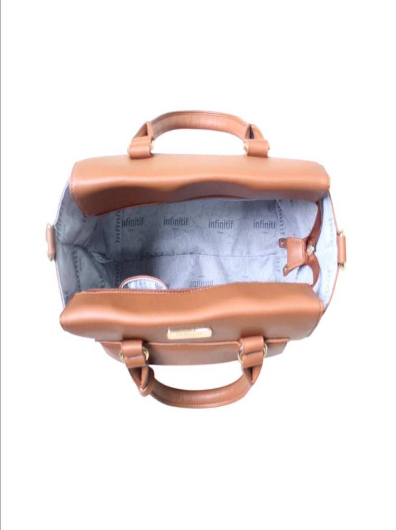 NO NAME - SAC A MAIN PETUNIA Marron - Kiabi