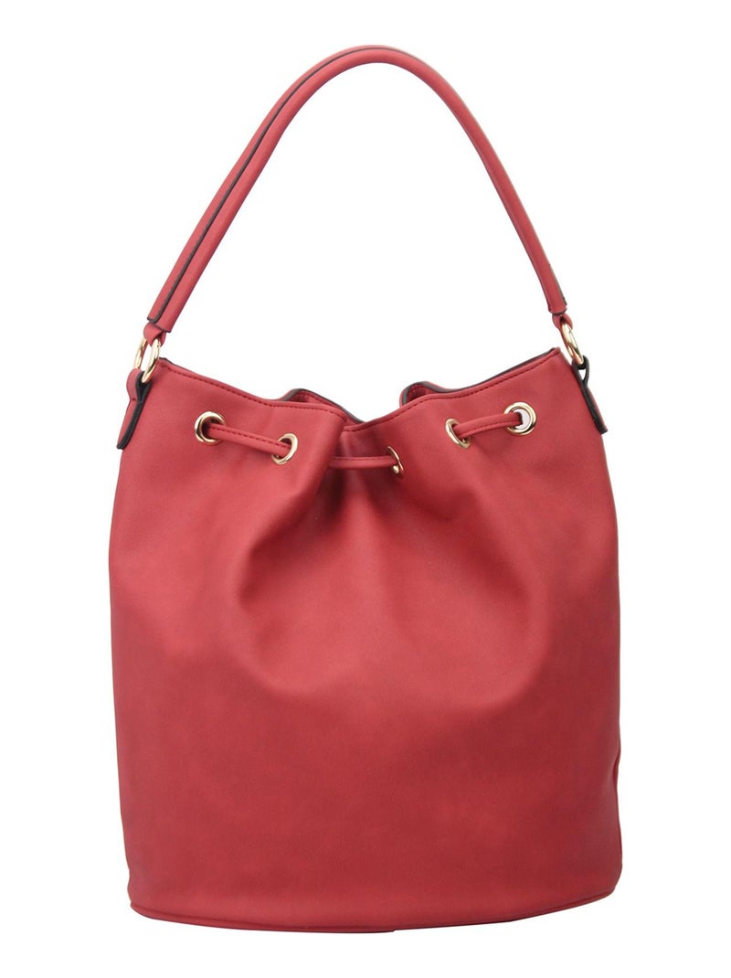 NO NAME - SAC A MAIN ROBINETTE Rouge - Kiabi