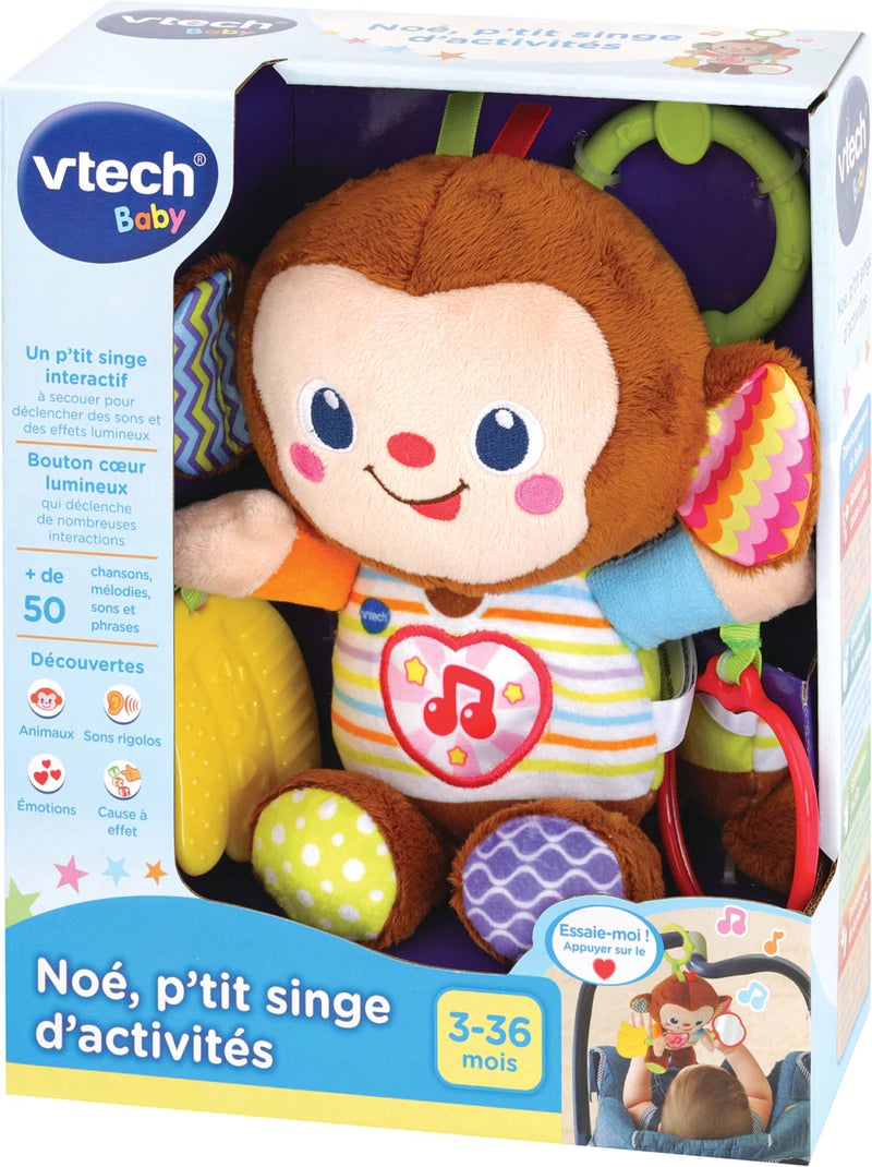 Noé, P'tit Singe D'activité - Vtech Multicolore - Kiabi