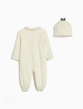 Noël Babygrow avec bonnet, MO Fashion