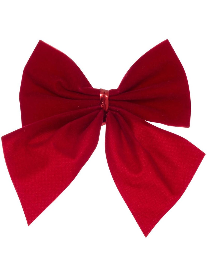 Noeud mini x10 vel rouge Rouge - Kiabi