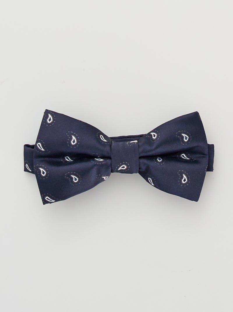 Nœud papillon bleu marine - Kiabi