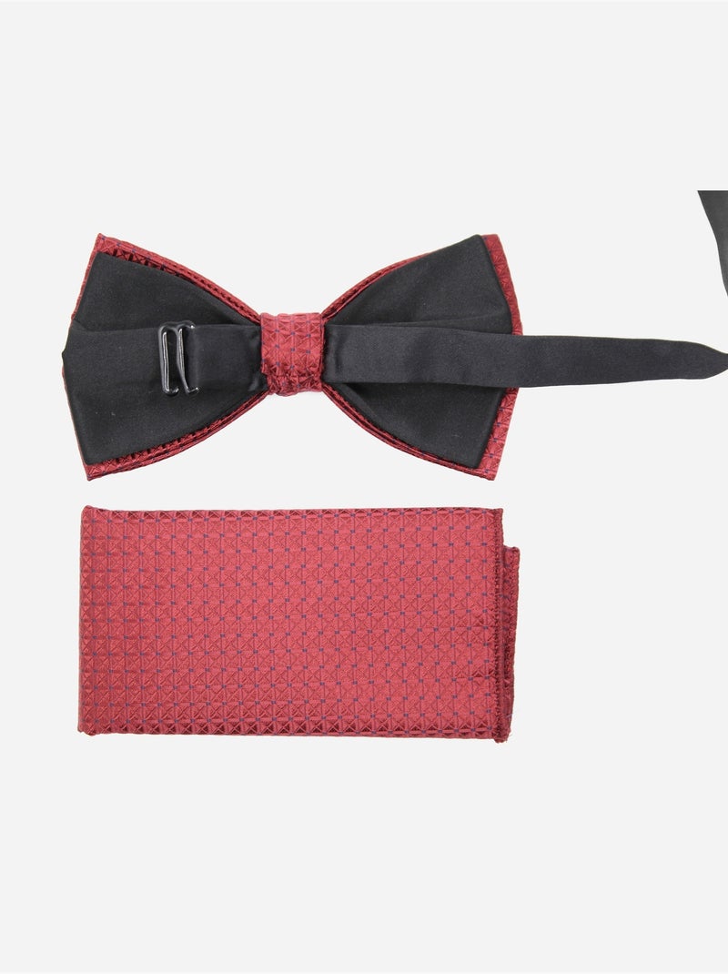 Noeud Papillon en coffret - Yves Enzo Bordeaux - Kiabi