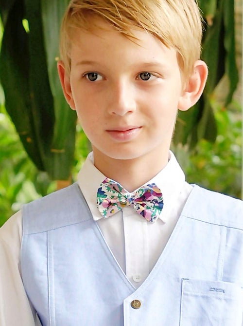 Noeud Papillon Enfant  Fleuri  et   Costume Mariage - La Faute à Voltaire - Kiabi
