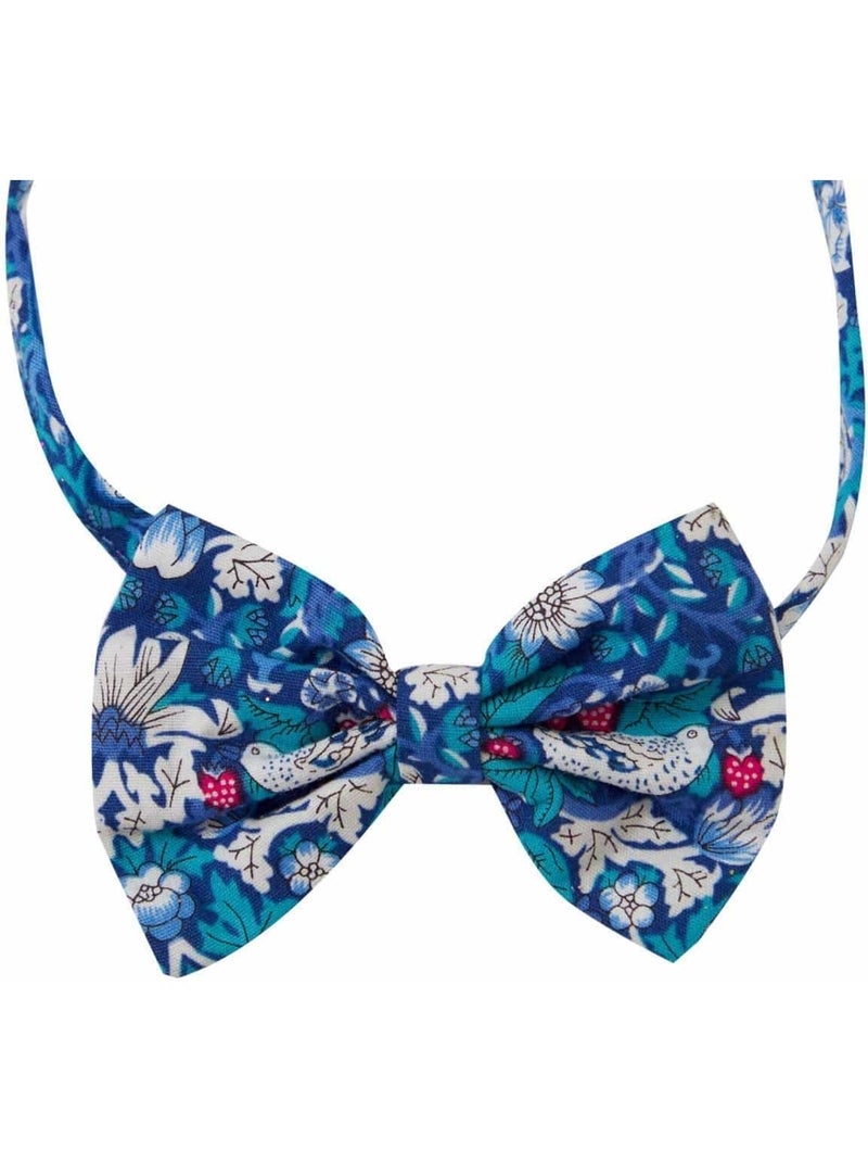 Noeud Papillon  Fleuri  et    Cérémonie - La Faute à Voltaire Bleu - Kiabi