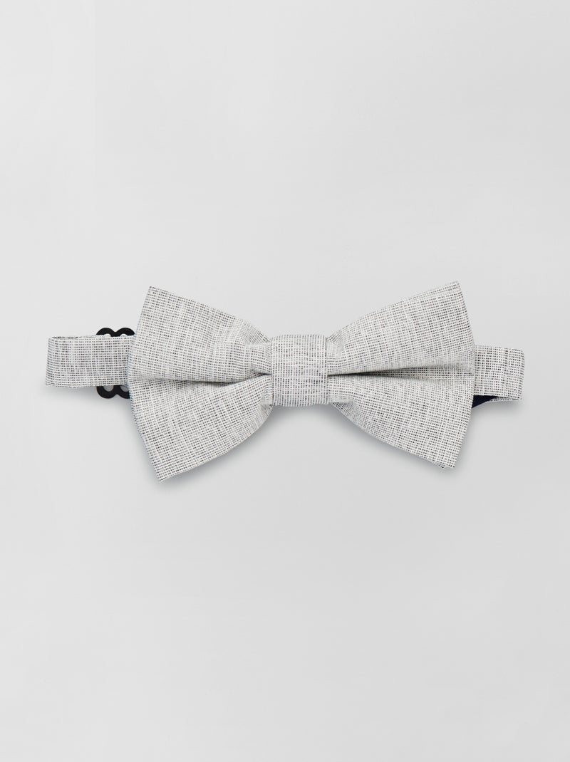 Nœud papillon Gris - Kiabi