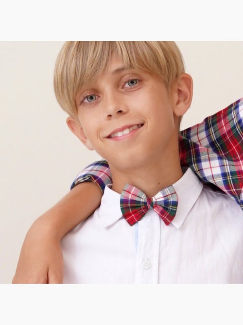 Nœud Papillon Noël Enfant  Tartan   - La Faute à Voltaire - Kiabi