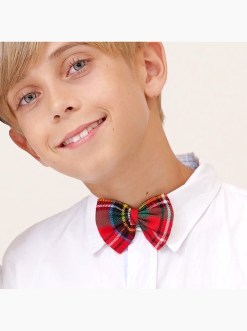 Nœud Papillon Noël Enfant  Tartan  - La Faute à Voltaire - Kiabi