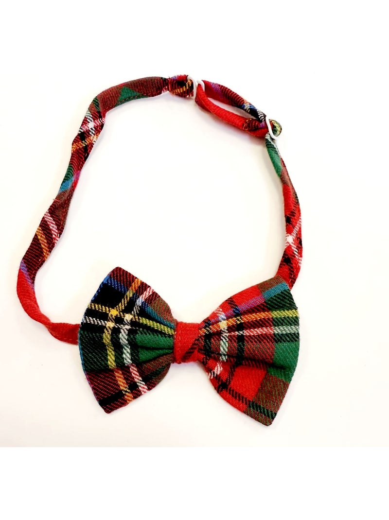 Nœud Papillon Noël Enfant  Tartan  - La Faute à Voltaire Vert/Rouge - Kiabi