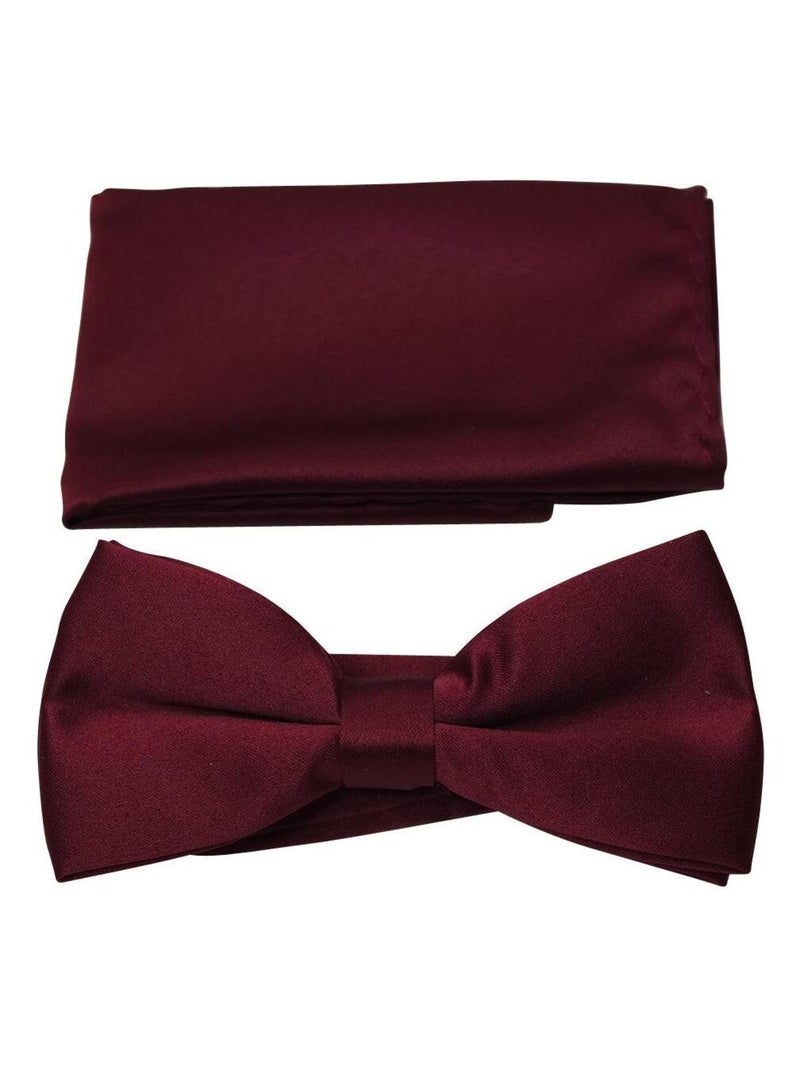 Nœud papillon uni Rouge - Kiabi