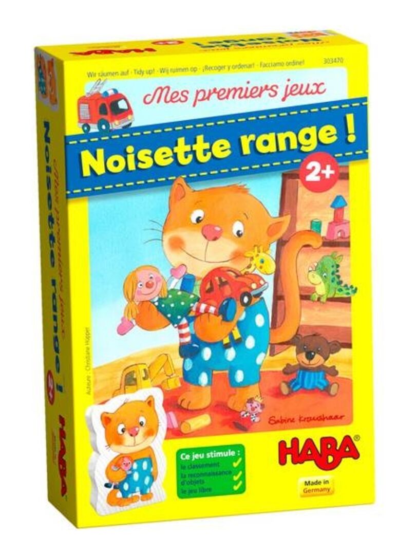 Noisette range ! - Mes premiers jeux – HABA N/A - Kiabi