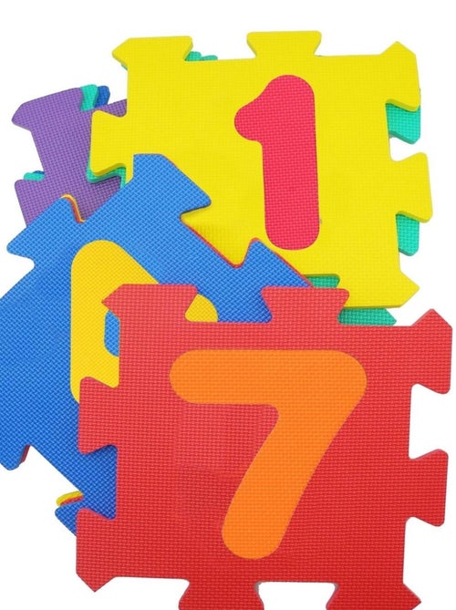 nombres Puzzelmatte avec des plaques Individuelles - Kiabi