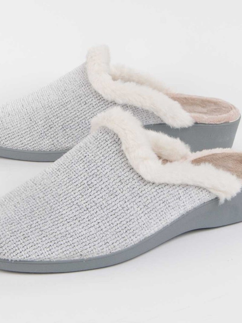 Northome Pantoufle Carliper Gris - Kiabi