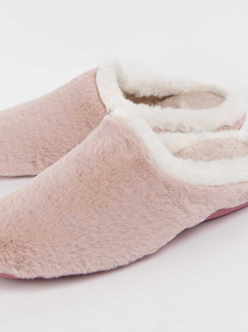 Northome Pantoufle Grosslip Rose - Kiabi
