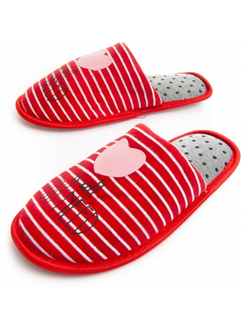 Northome Pantoufle Homer Rouge - Kiabi