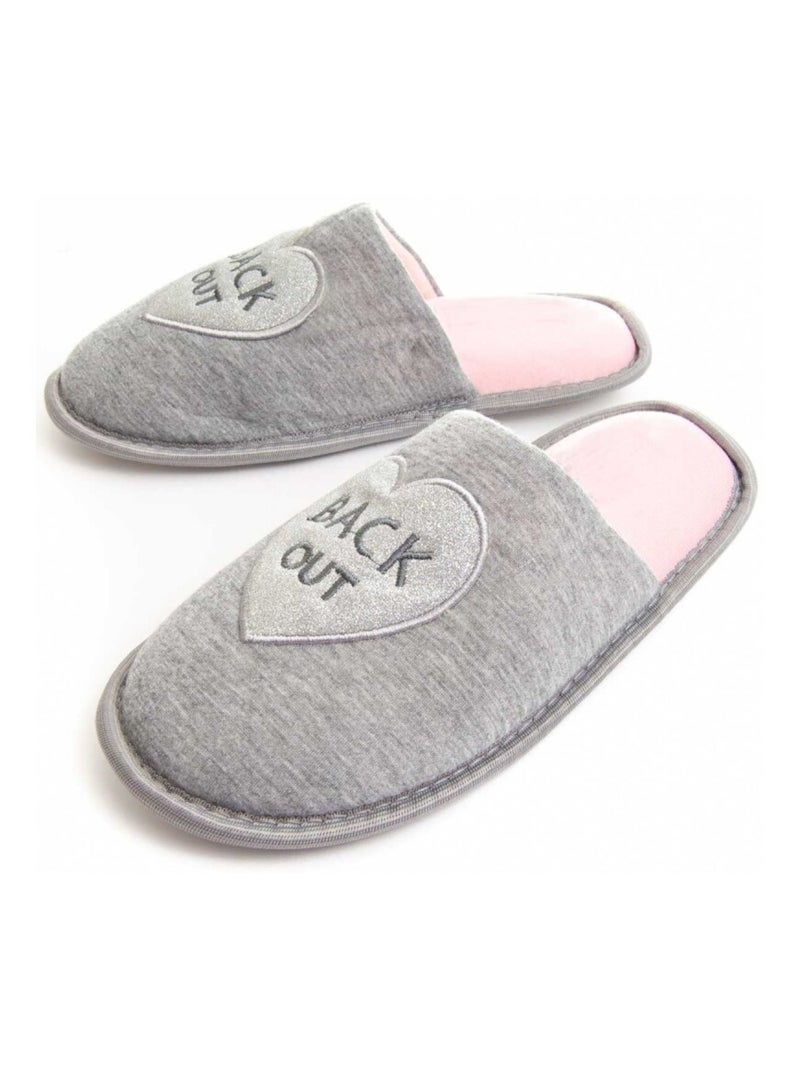Northome Pantoufle Jannet Gris - Kiabi