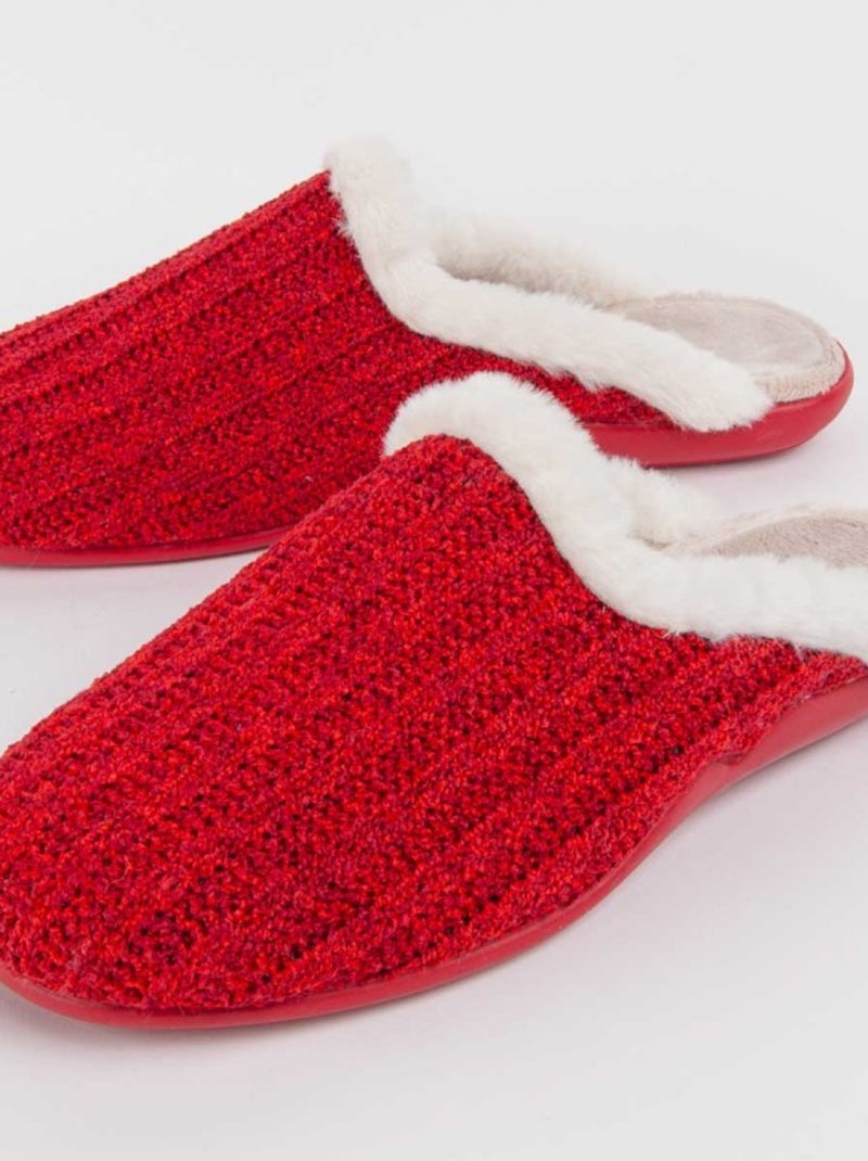Northome Pantoufle Louslip Rouge - Kiabi