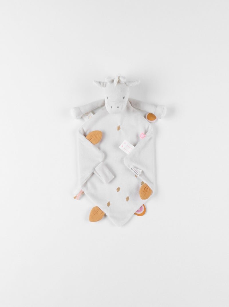 Noukie's - Doudou marionnette Blanc - Kiabi