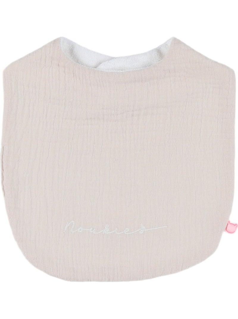 Noukie's - lot de 3 bavoirs Beige - Kiabi