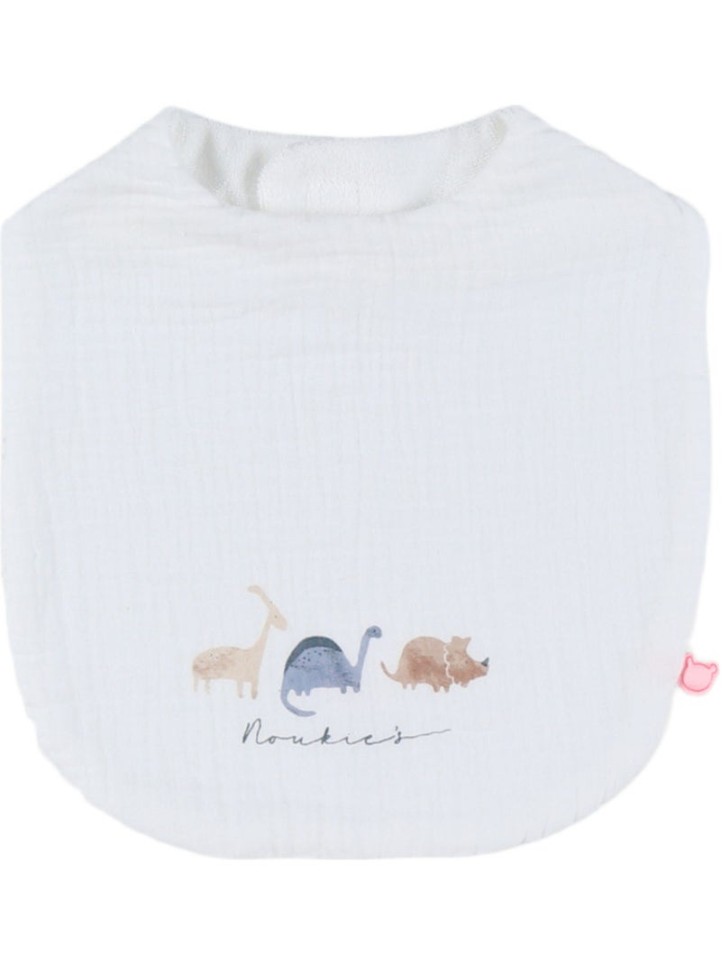 Noukie's - lot de 3 bavoirs Beige - Kiabi