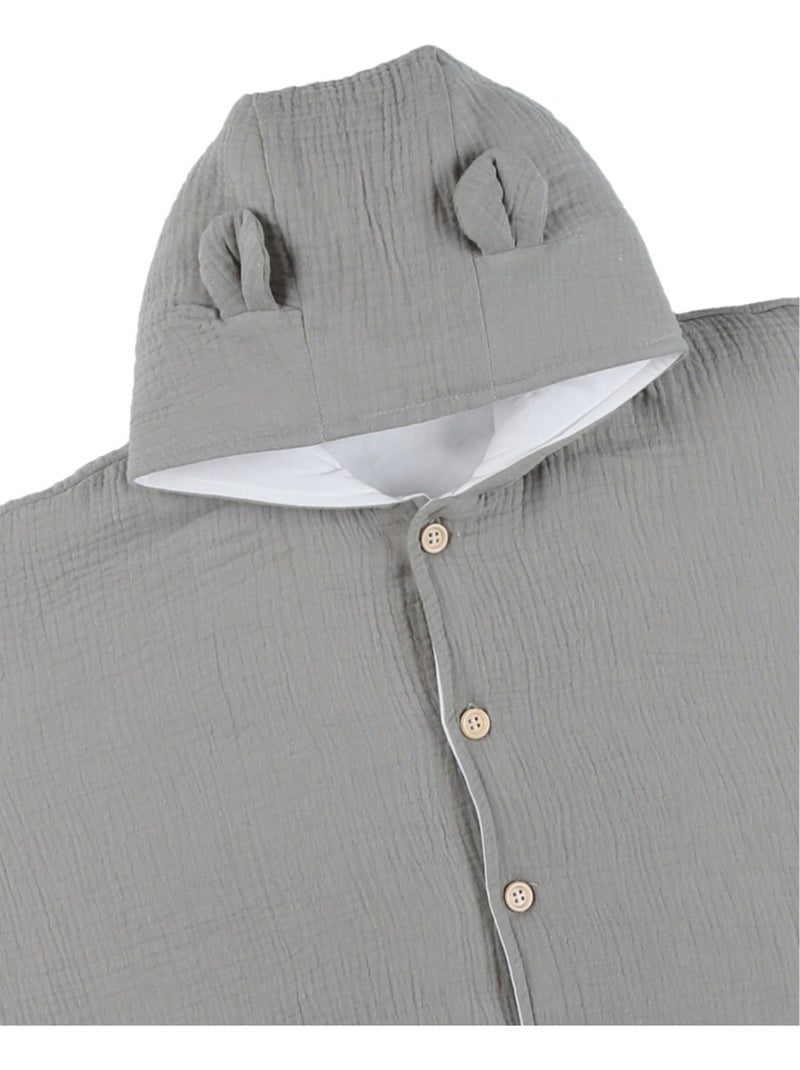 Noukie's - poncho Vert - Kiabi
